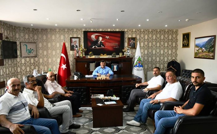 Türkiye Kamu-Sen’den Belediye Başkanı Mehmet Kocatepe’ye Ziyaret…